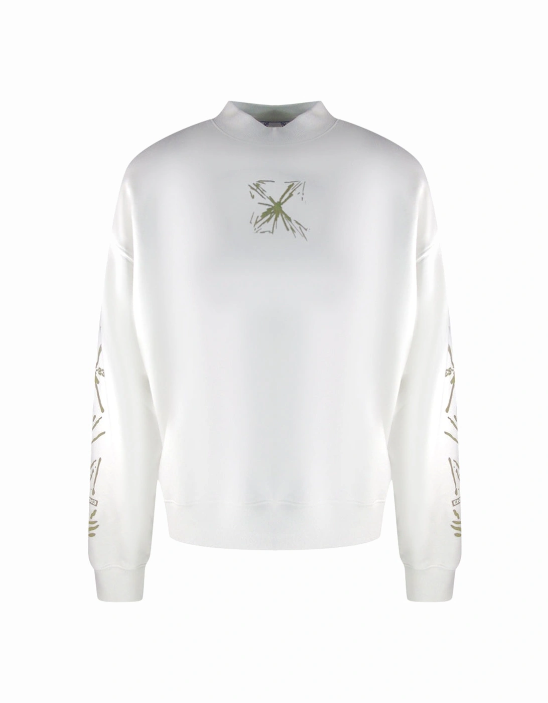 Splash Arrow Skate Fit White Sweatshirt, 4 of 3