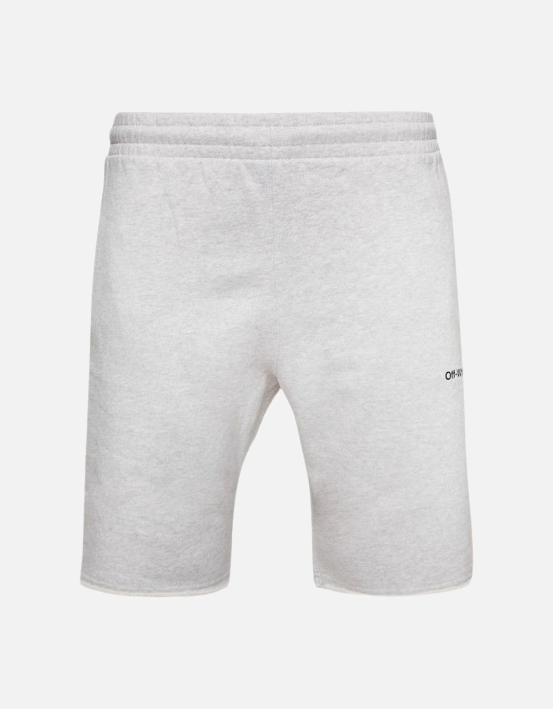 Diag Outline Grey Jogg Shorts, 2 of 1