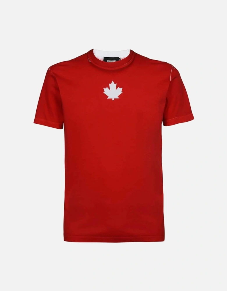 Cool Fit Team Logo Red T-Shirt