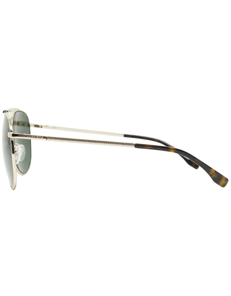 Grey Polarized Lens Gold Sunglasses