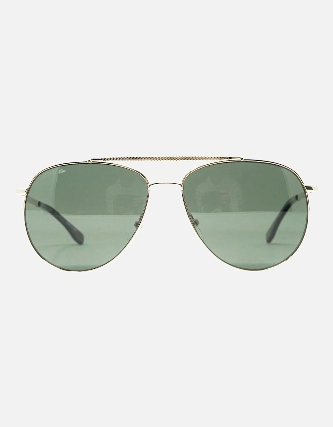 Grey Polarized Lens Gold Sunglasses, 4 of 3