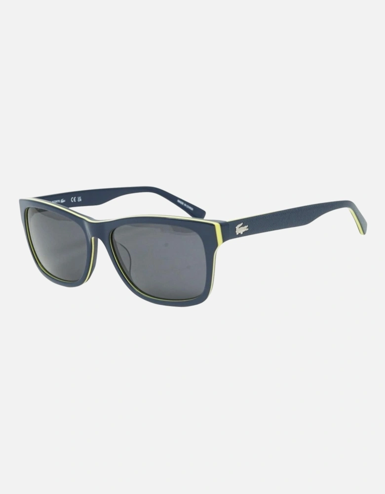 Grey Lens Blue Sunglasses