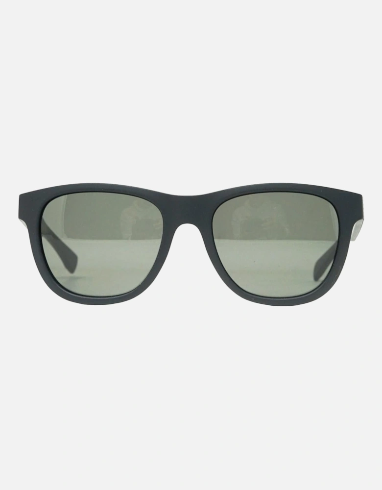 Grey Lens Matte Black Sunglasses