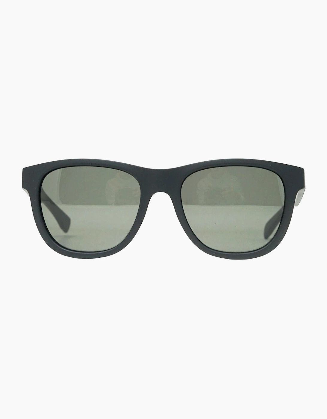 Men's Lacoste Grey Lens Matte Black Sunglasses - Size: ONE size