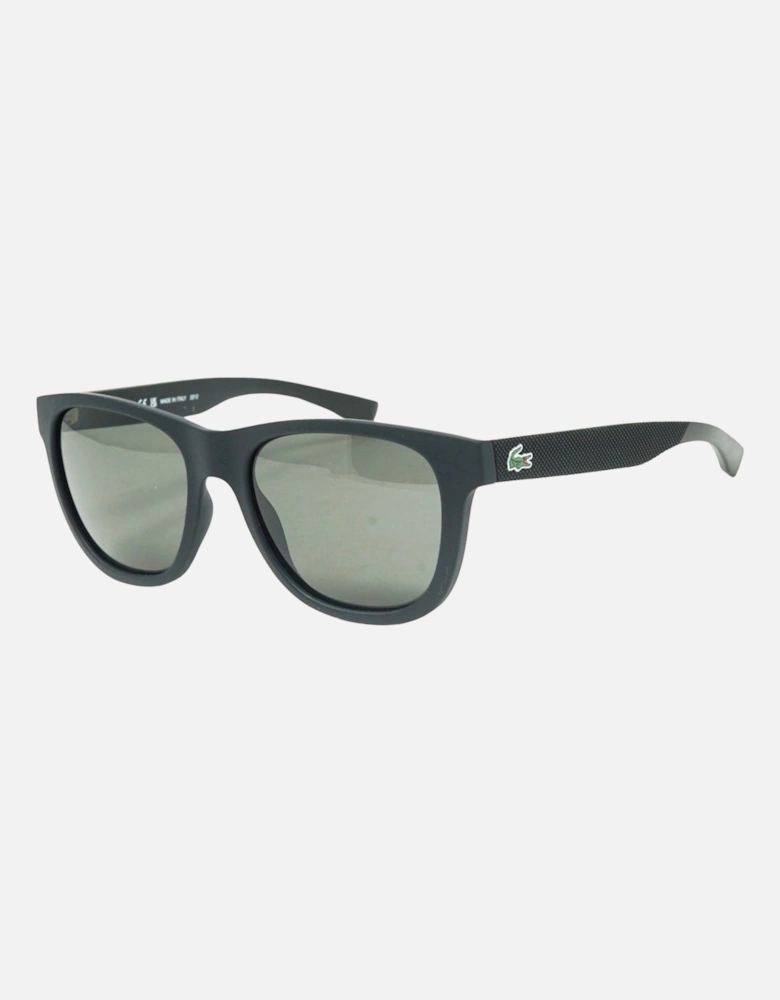 Grey Lens Matte Black Sunglasses