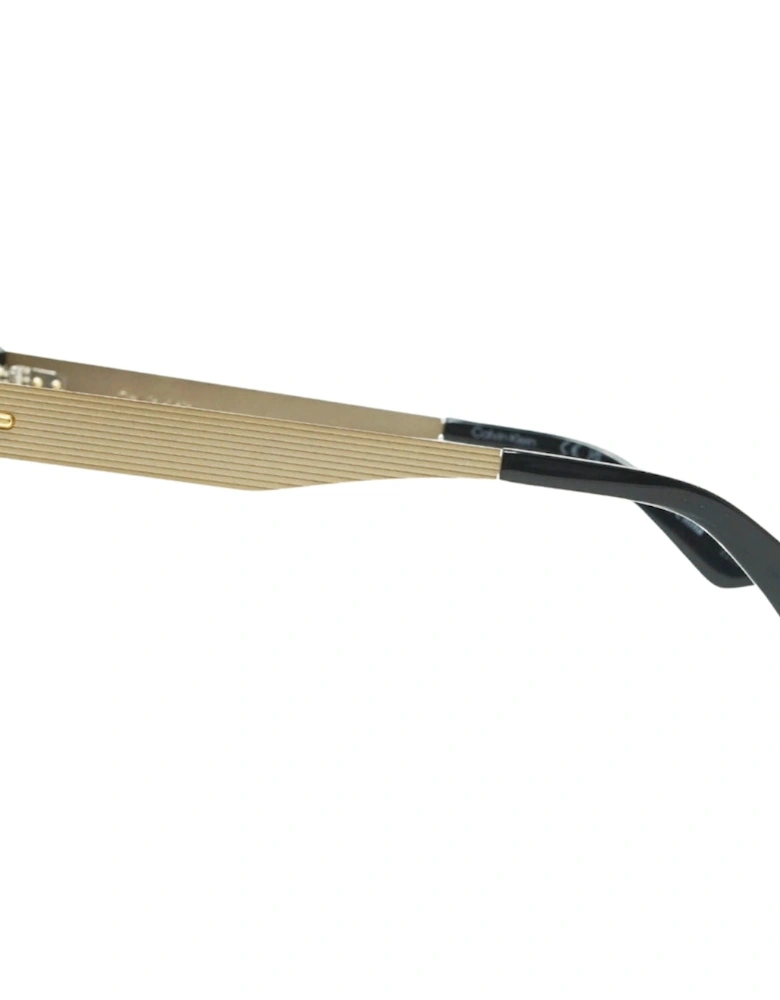 Grey Lens Gold Sunglasses