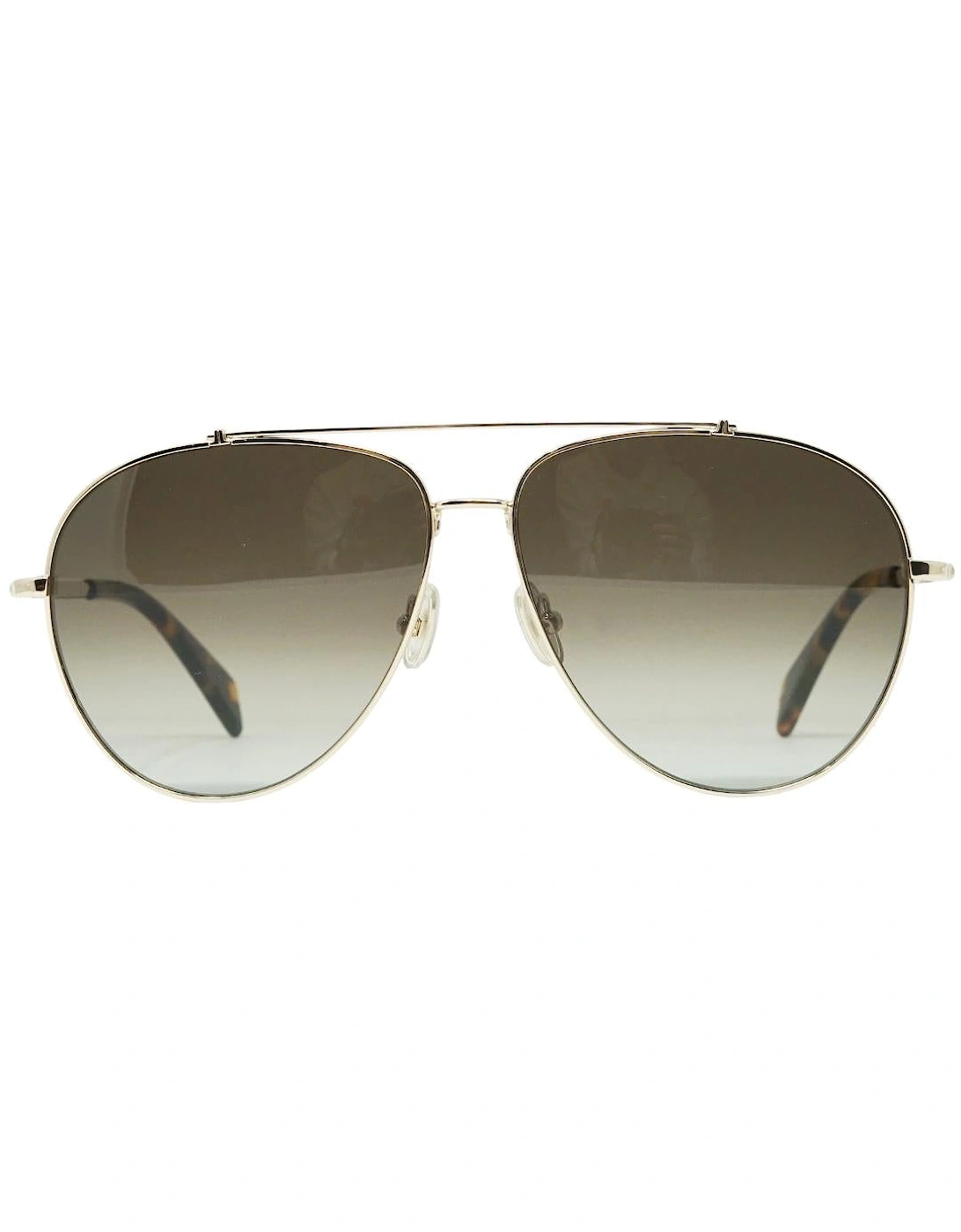 Grey Gradient Lensed Gold Sunglasses, 4 of 3