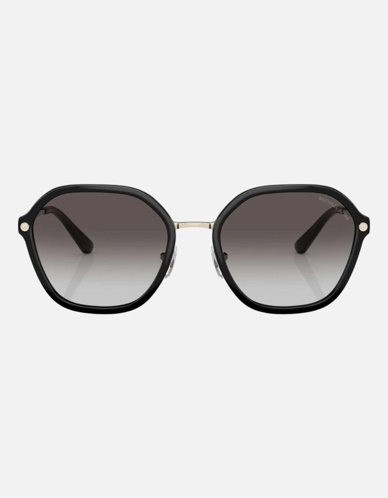 Grey Gradient Lens Seoul Black Sunglasses