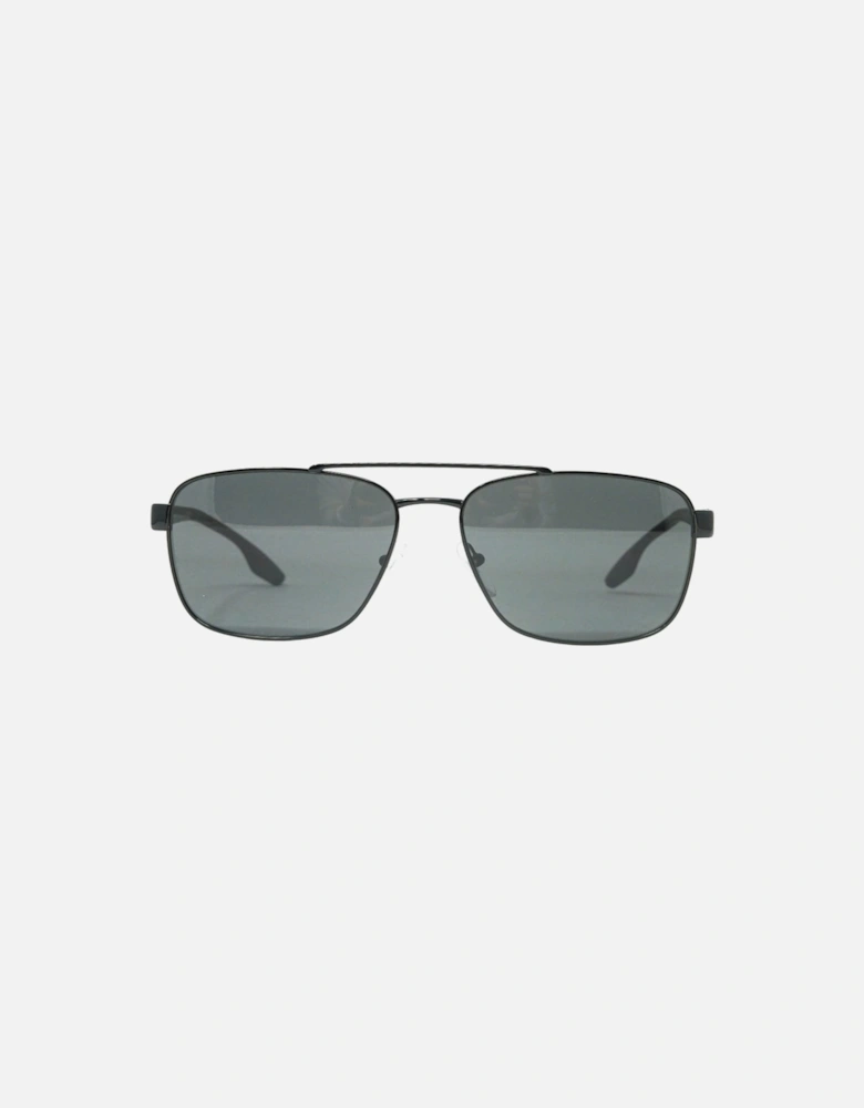 Sport Grey Lens Black Sunglasses