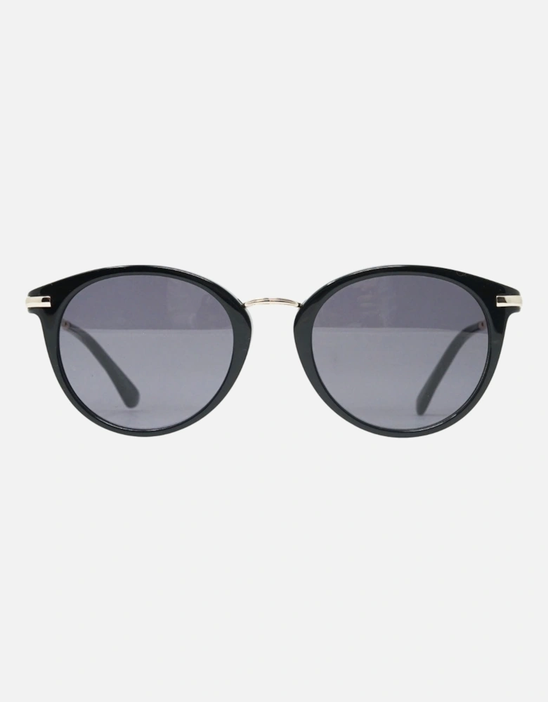 Purple Gradient Lens Gold Sunglasses