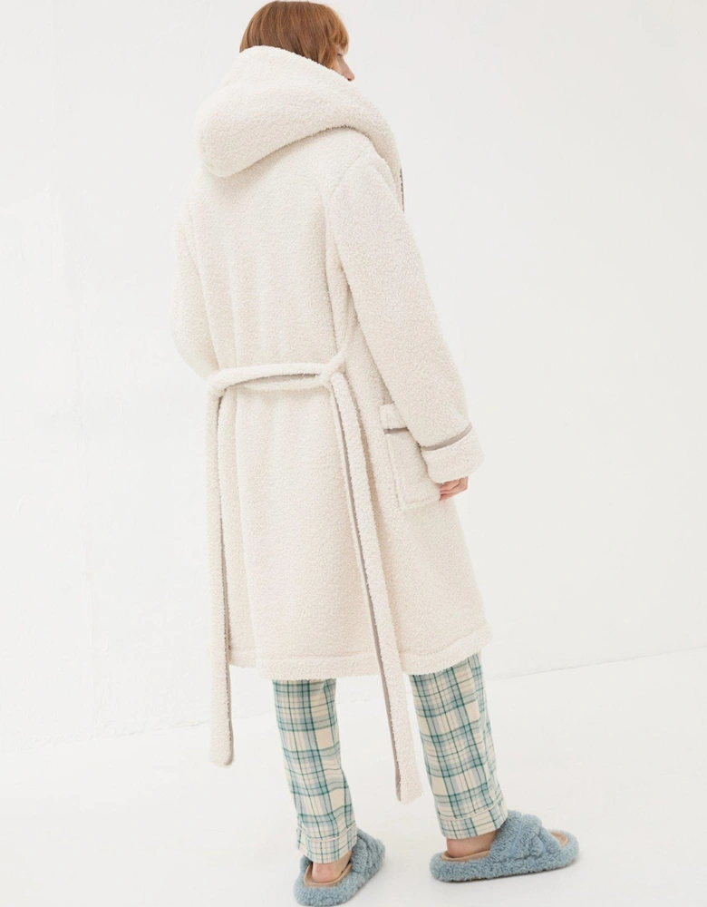 Snuggle Dressing Gown - Cream