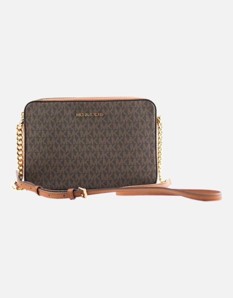 Jet Set Large East West Crossbody Bag Women - Brown