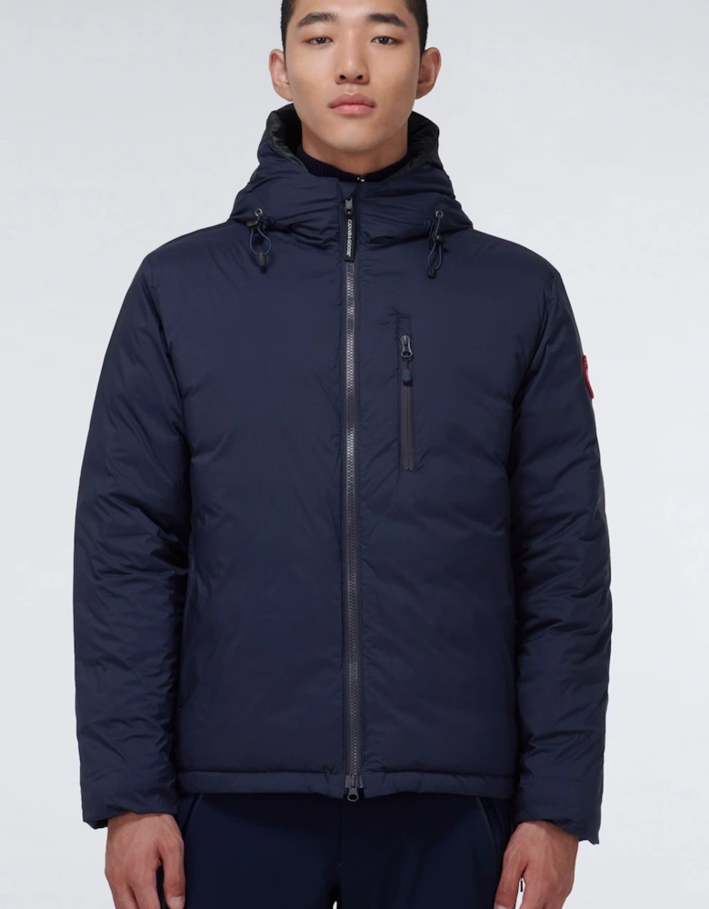 Lodge Hooded Jacket Navy