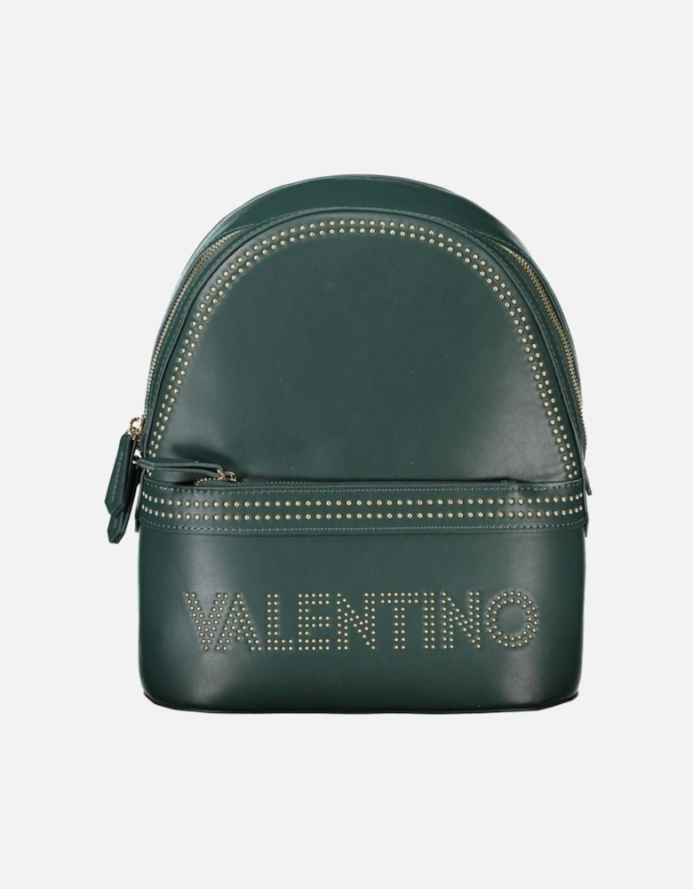 Green Polyethylene Backpack Women