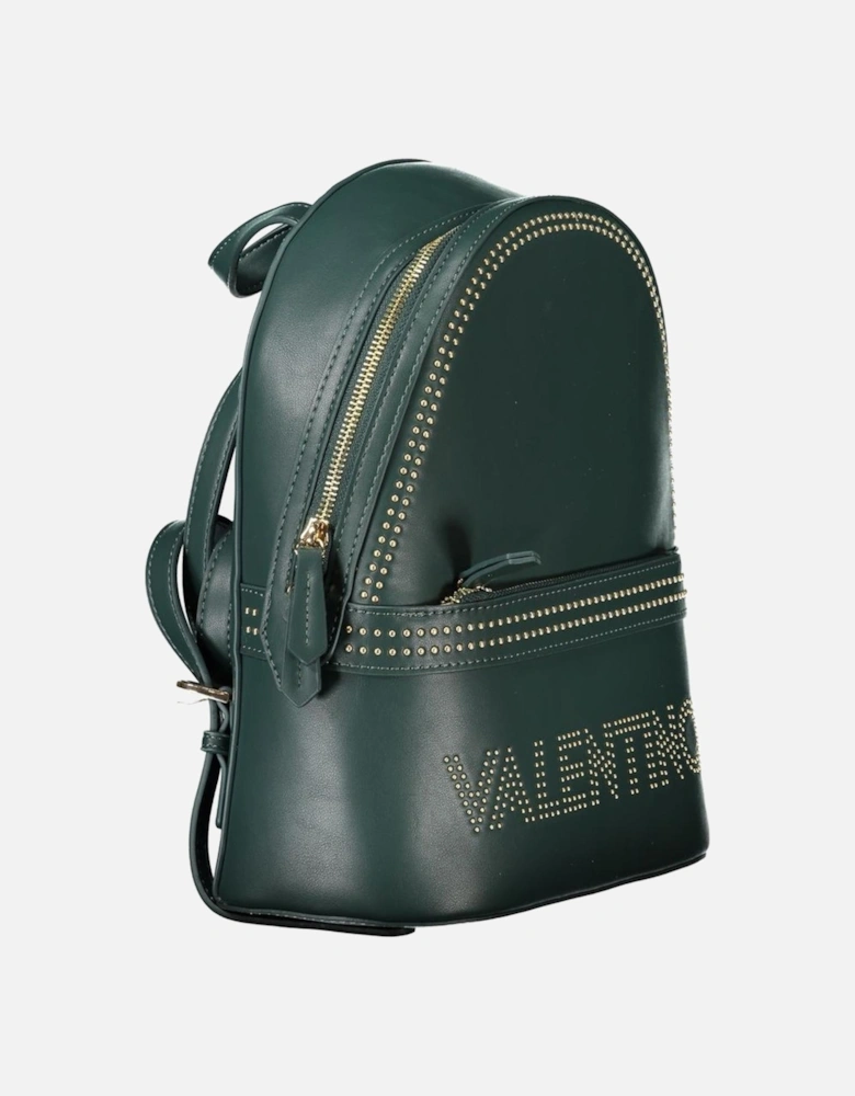 Green Polyethylene Backpack Women