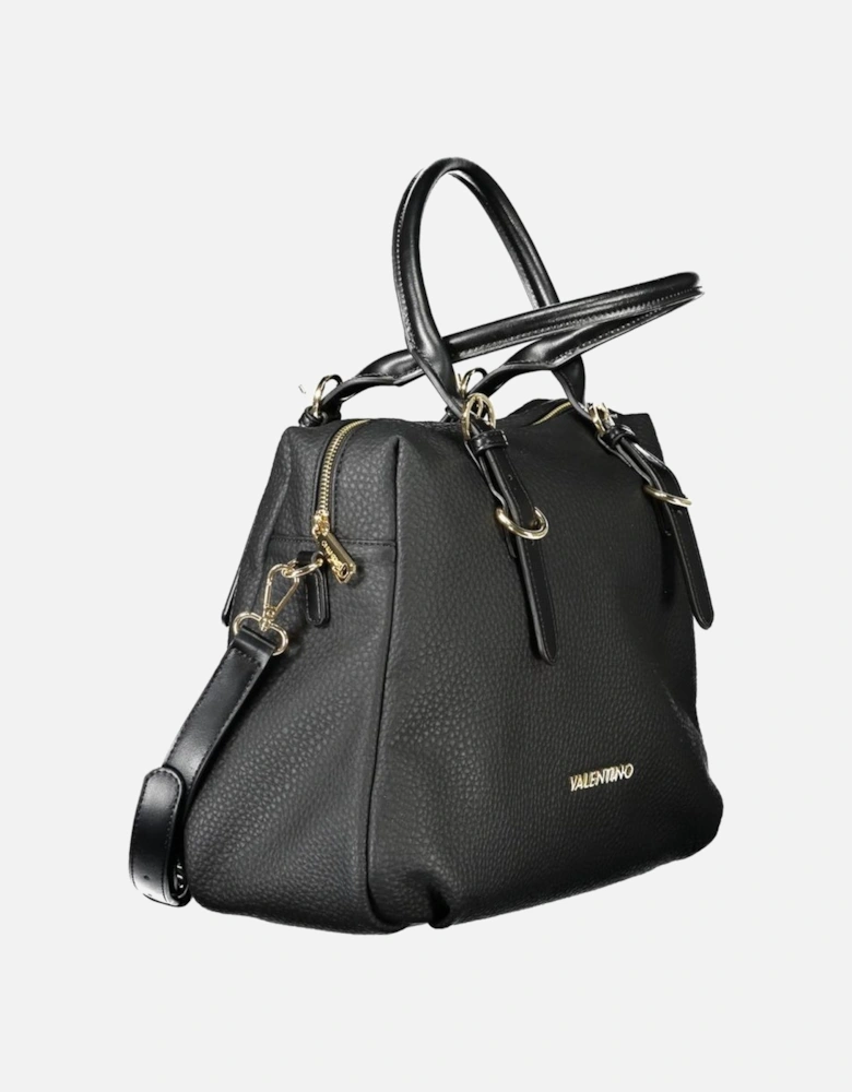 Black Polyethylene Handbag Women