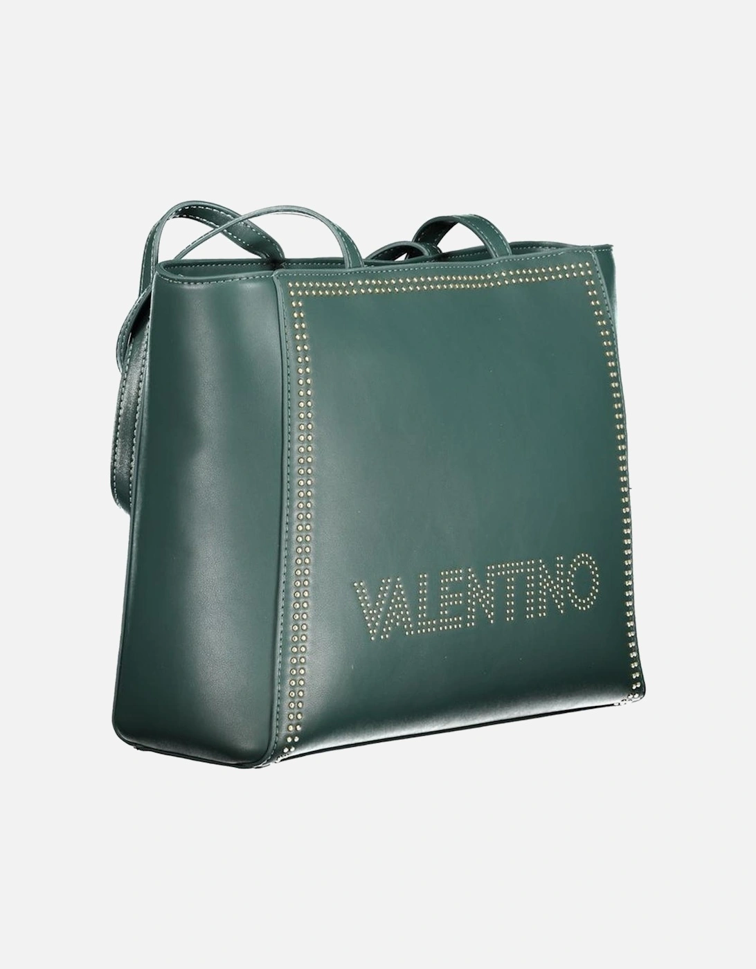 Green Polyethylene Handbag Women