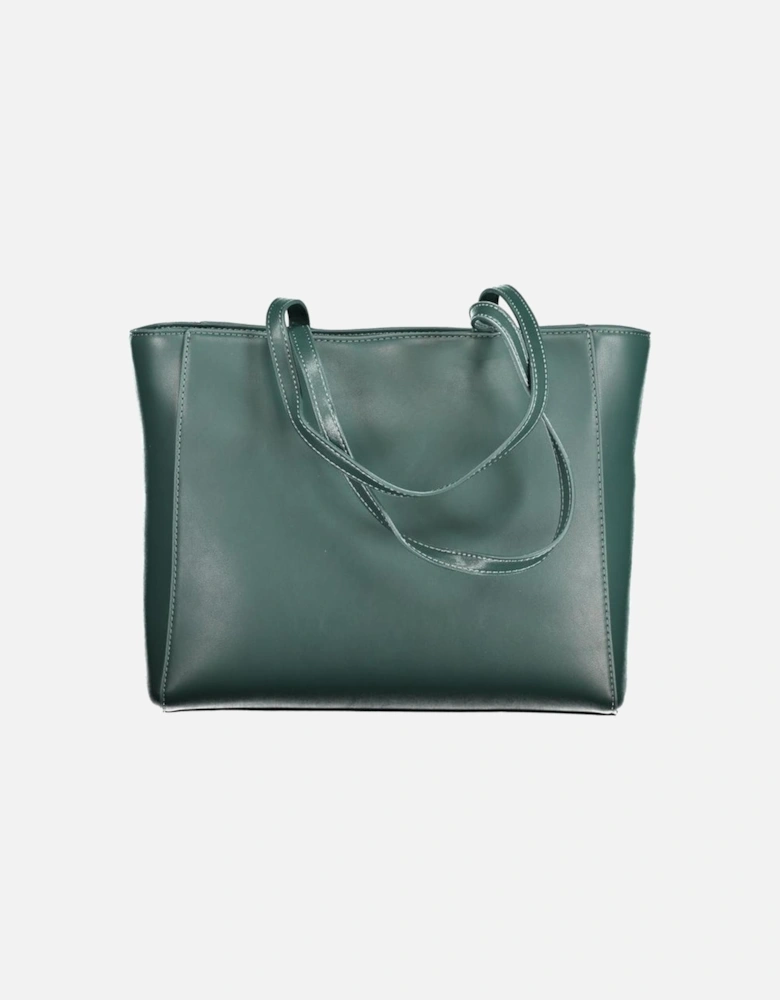 Green Polyethylene Handbag Women