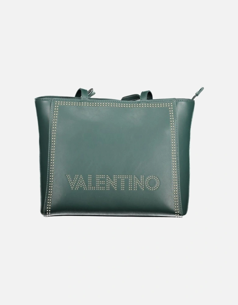 Green Polyethylene Handbag Women