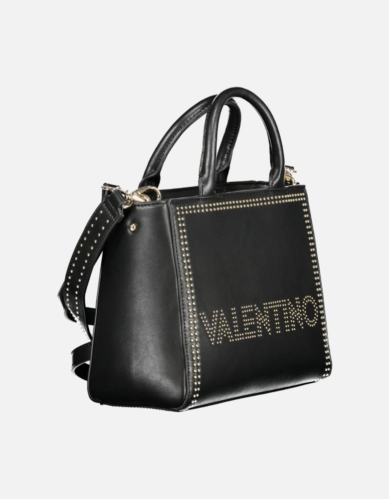 Black Polyethylene Handbag Women