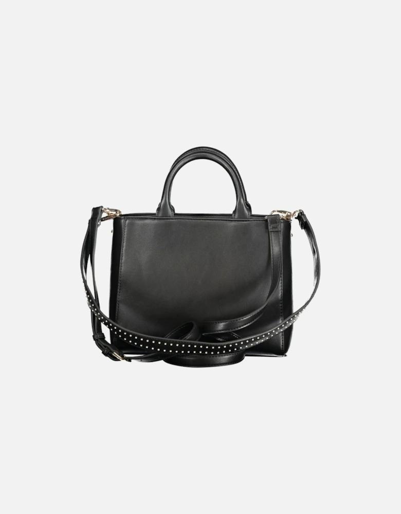 Black Polyethylene Handbag Women