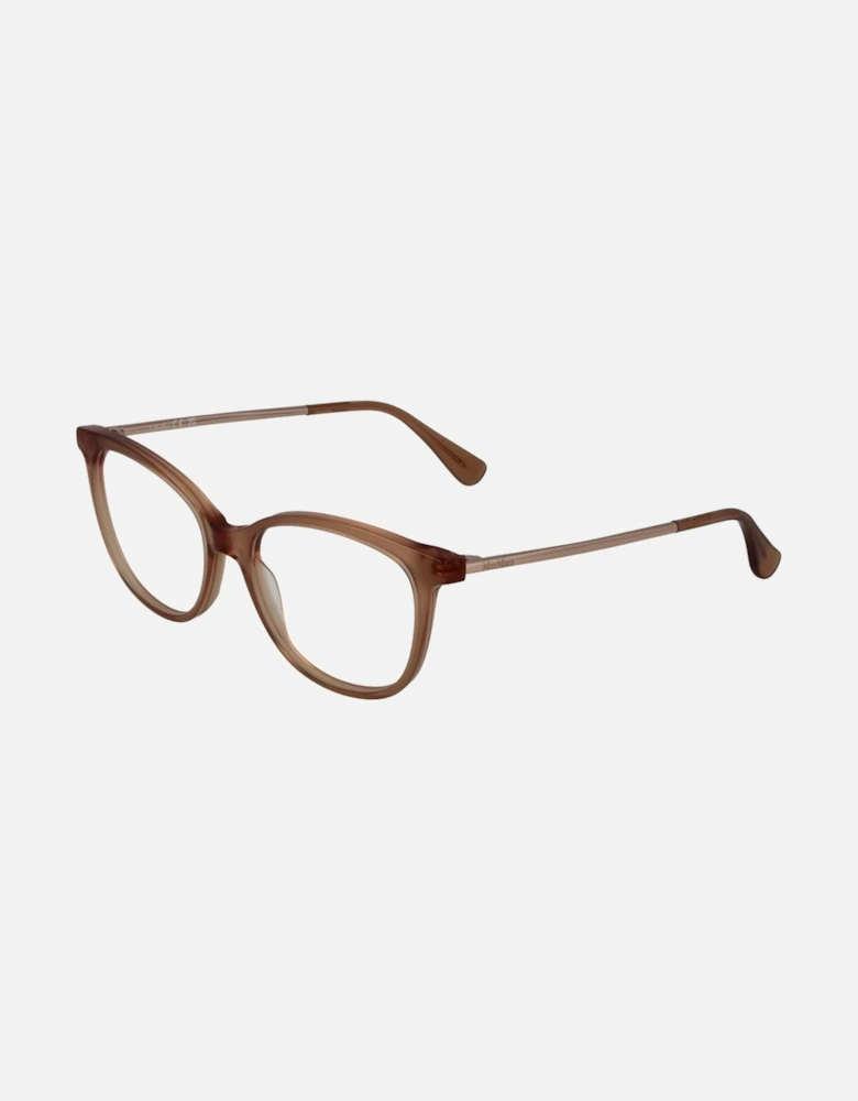 Butterfly Acetate Full-Rim Eyeglasses Women - Brown Frames