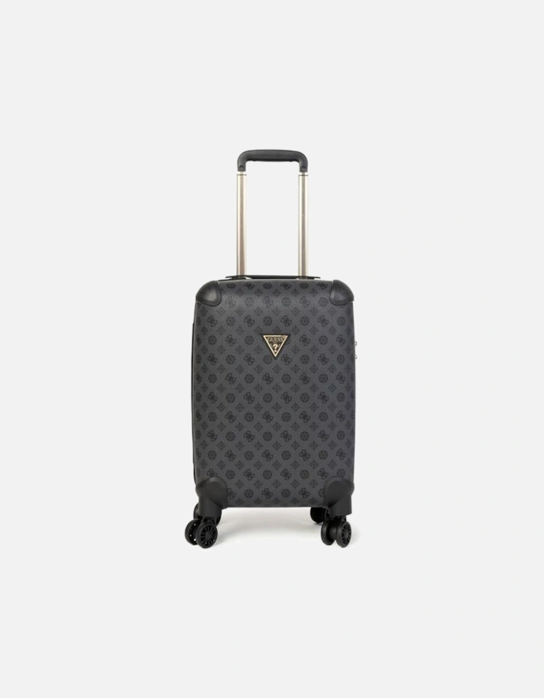 Womens Stylish PU Suitcase - Gray Luggage