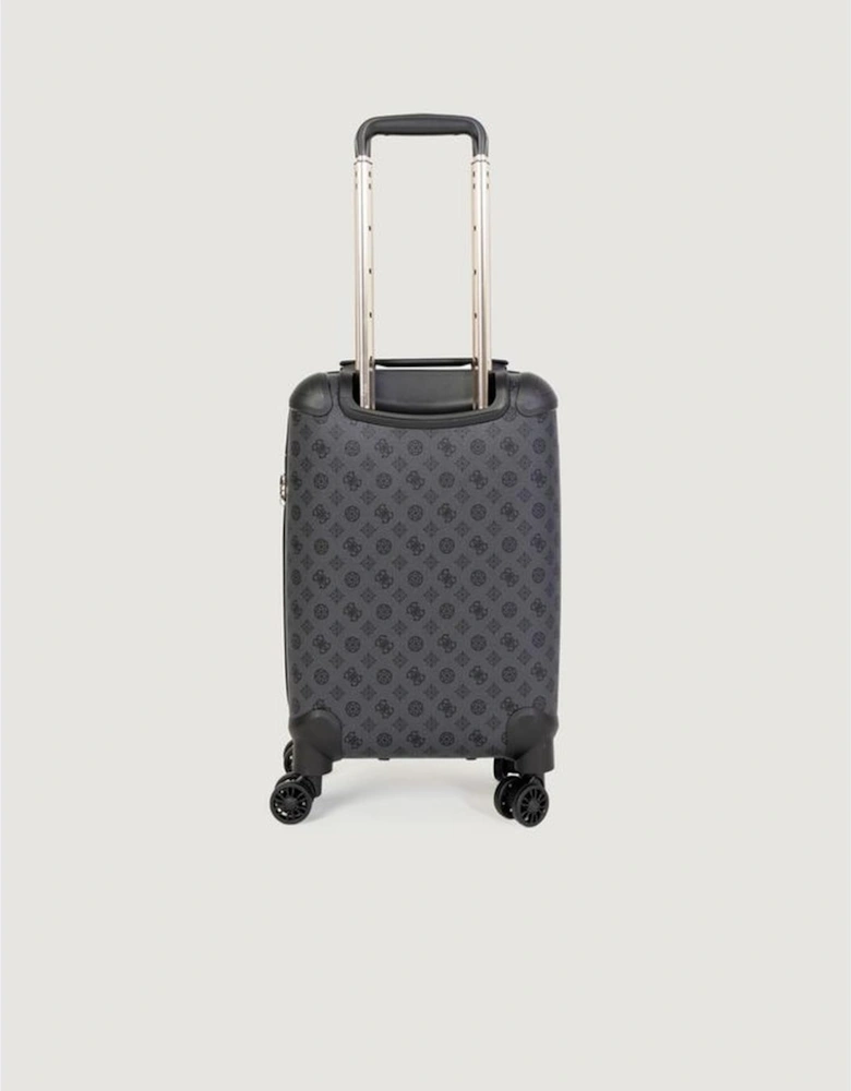 Womens Stylish PU Suitcase - Gray Luggage