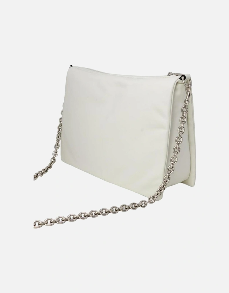 Womens Recycled Polyester Handbag - Cream