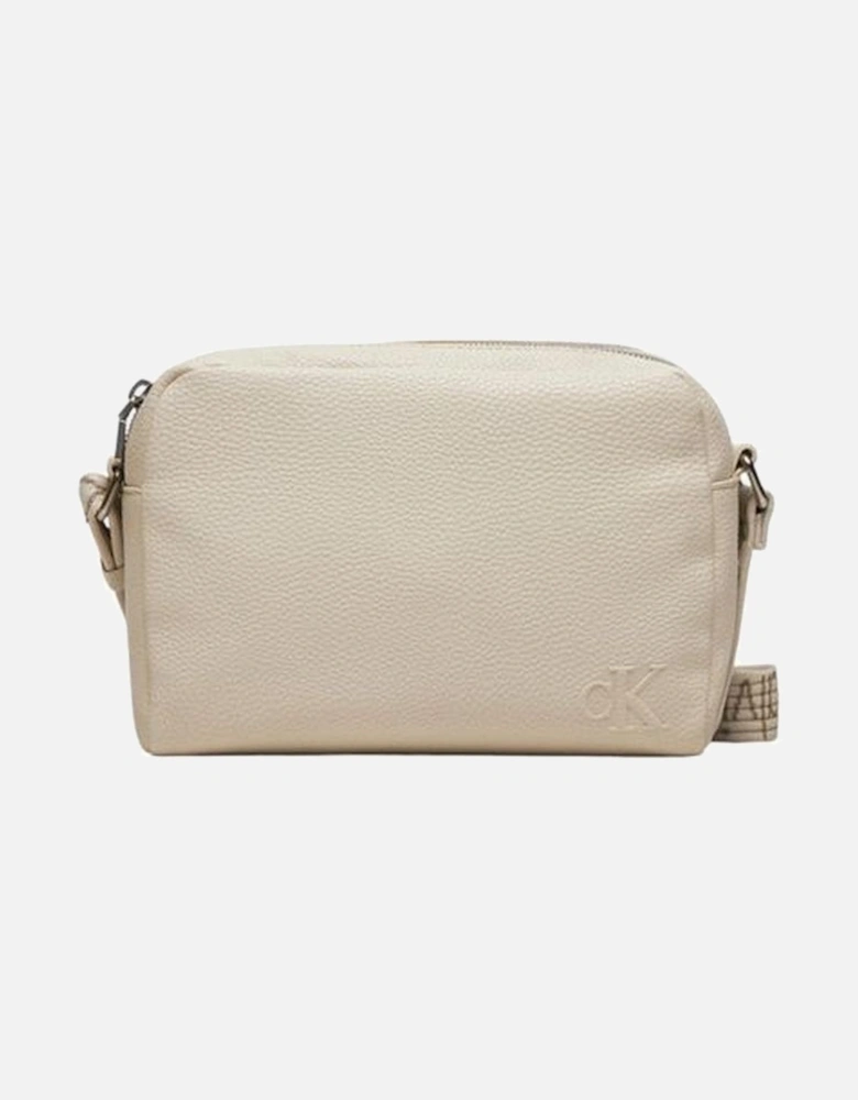 Quilted Recycled Polyester Shoulder Bag Women - Cream Accessories