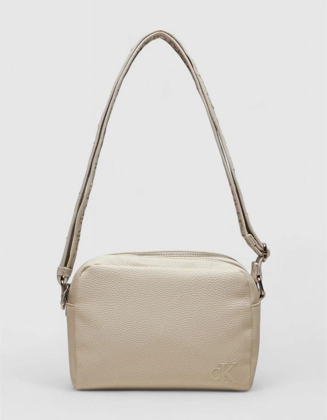 Quilted Recycled Polyester Shoulder Bag Women - Cream Accessories