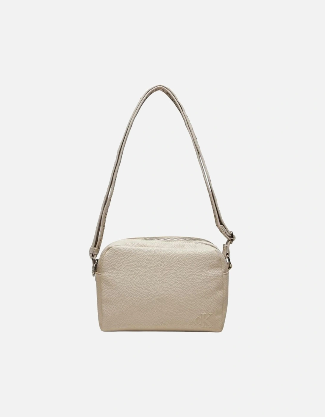 Quilted Recycled Polyester Shoulder Bag Women - Cream Accessories