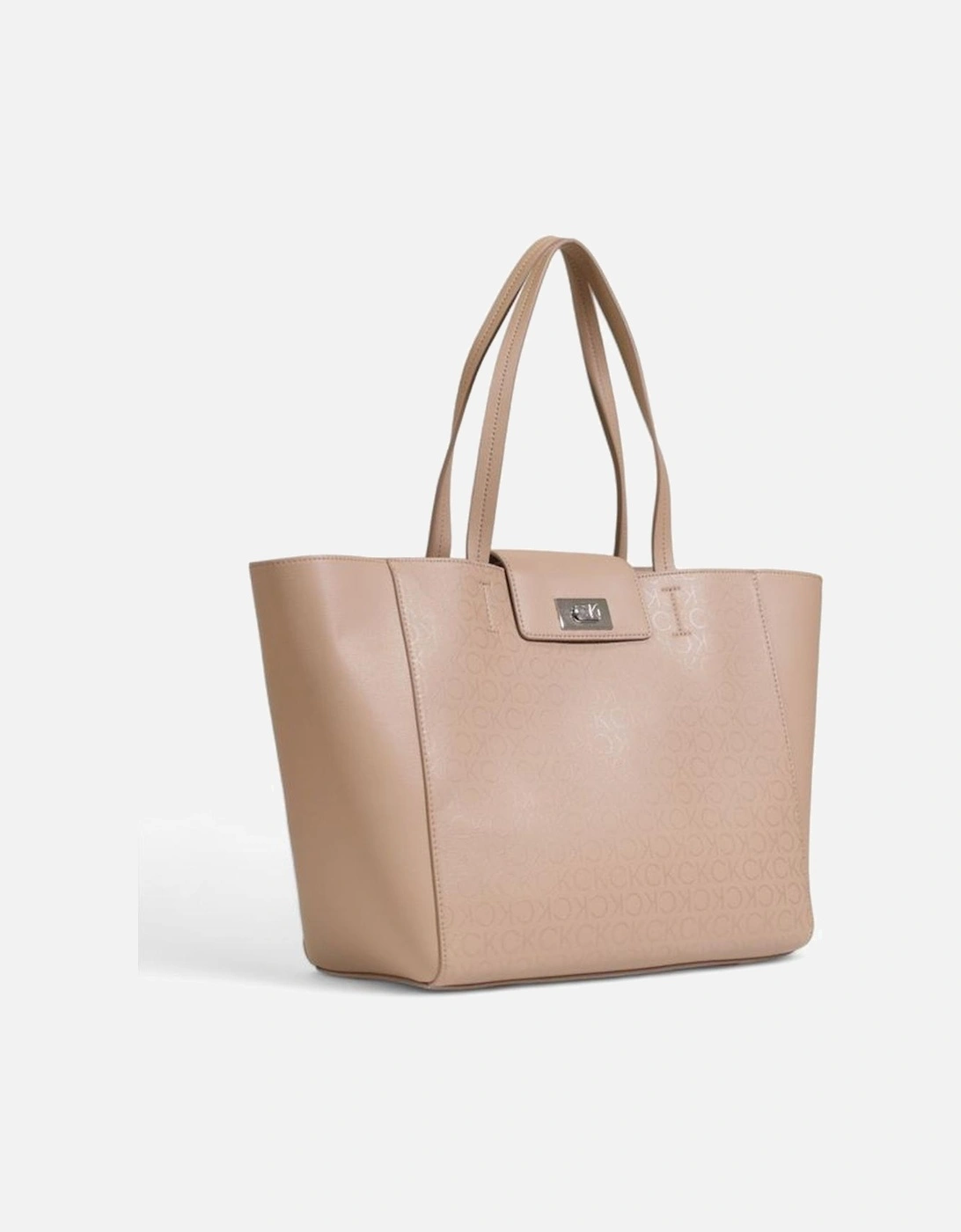 Recycled Polyester Quilted Shoulder Bag Women - Beige Handbags