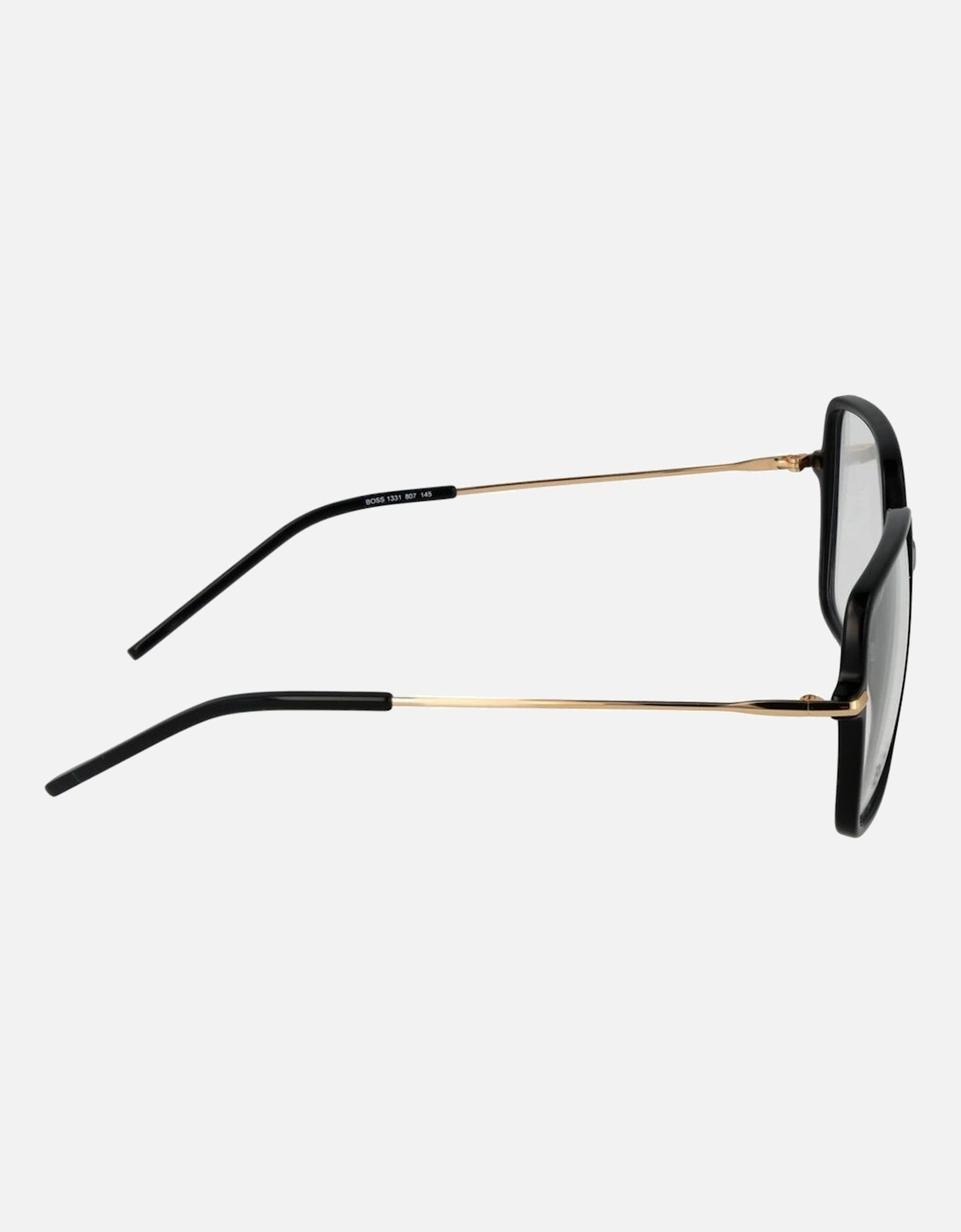 Square Full-Rim Black Acetate Glasses Women Frames