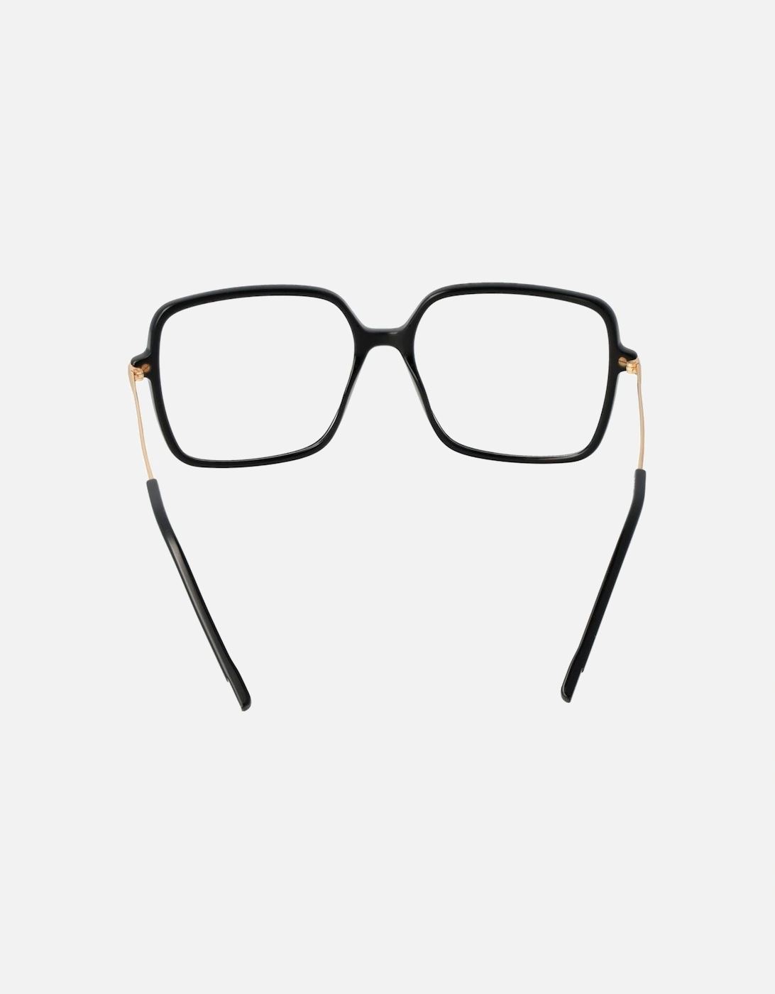 Square Full-Rim Black Acetate Glasses Women Frames