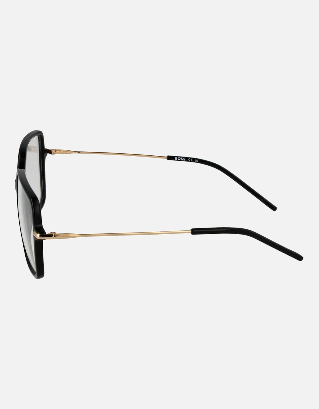 Square Full-Rim Black Acetate Glasses Women Frames