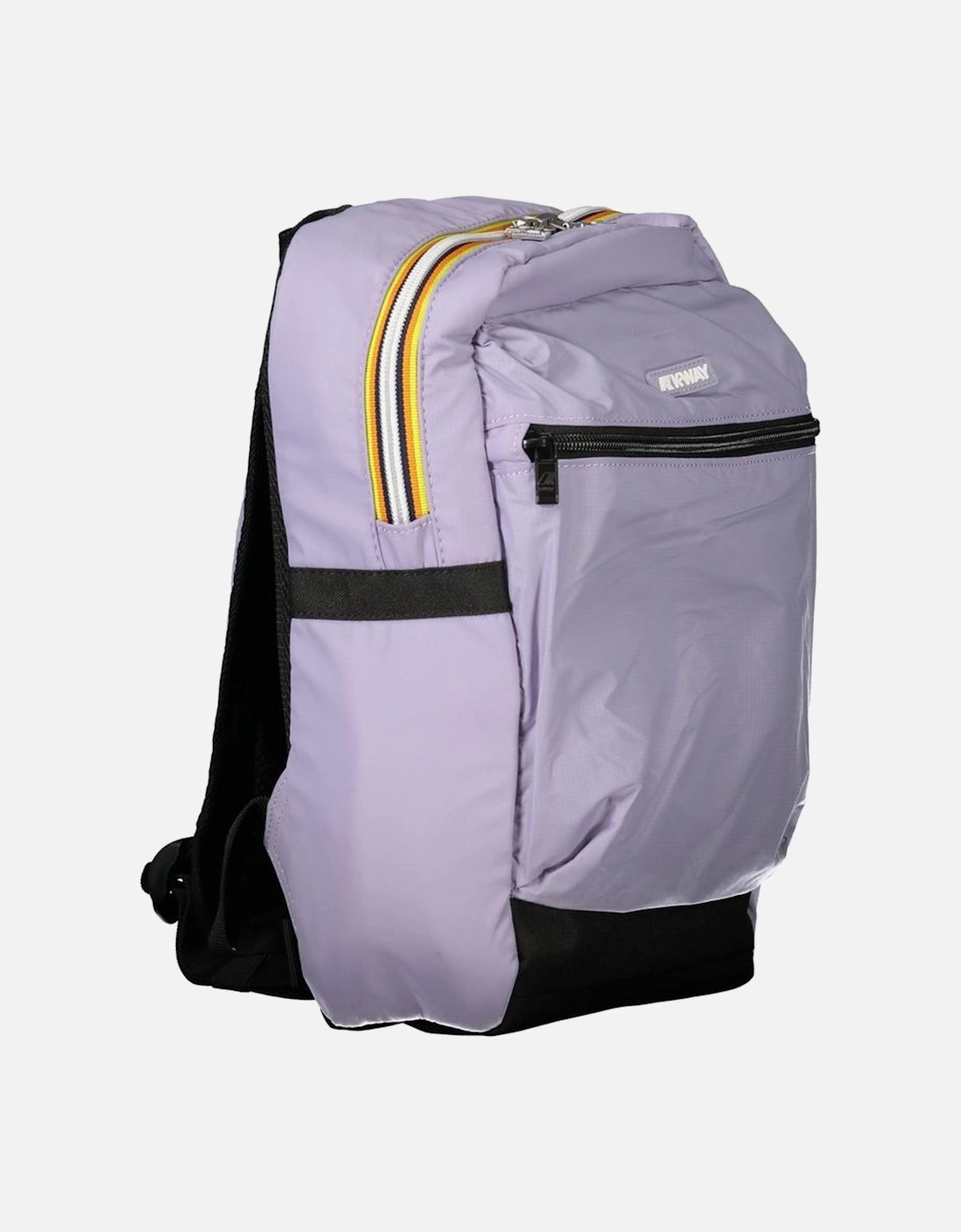 Purple Polyamide Backpack Women