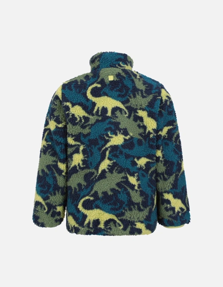 Childrens/Kids Ember Dinosaur Borg Fleece