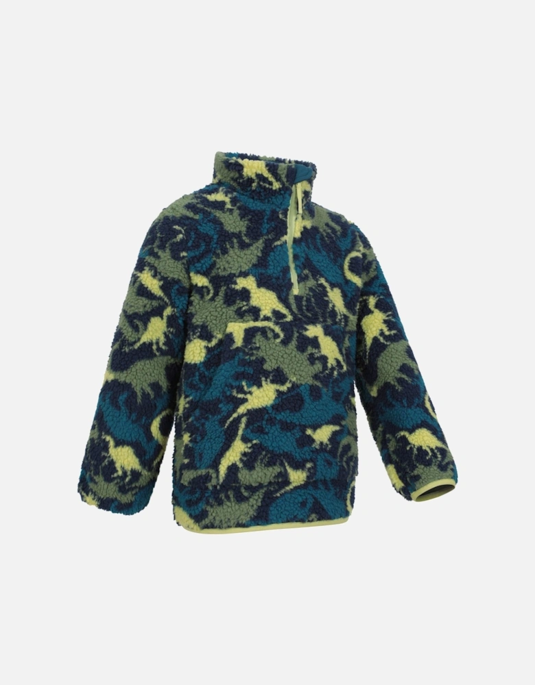 Childrens/Kids Ember Dinosaur Borg Fleece