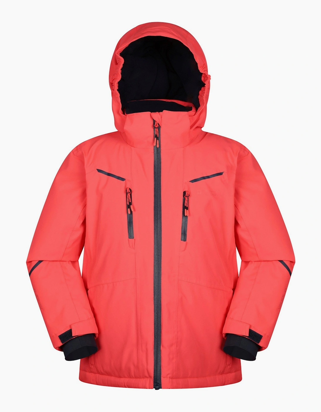 Mountain Warehouse Boys Red Childrens/ Slalom Extreme Waterproof Ski Jacket - Size 5 Years/6 Years Kids