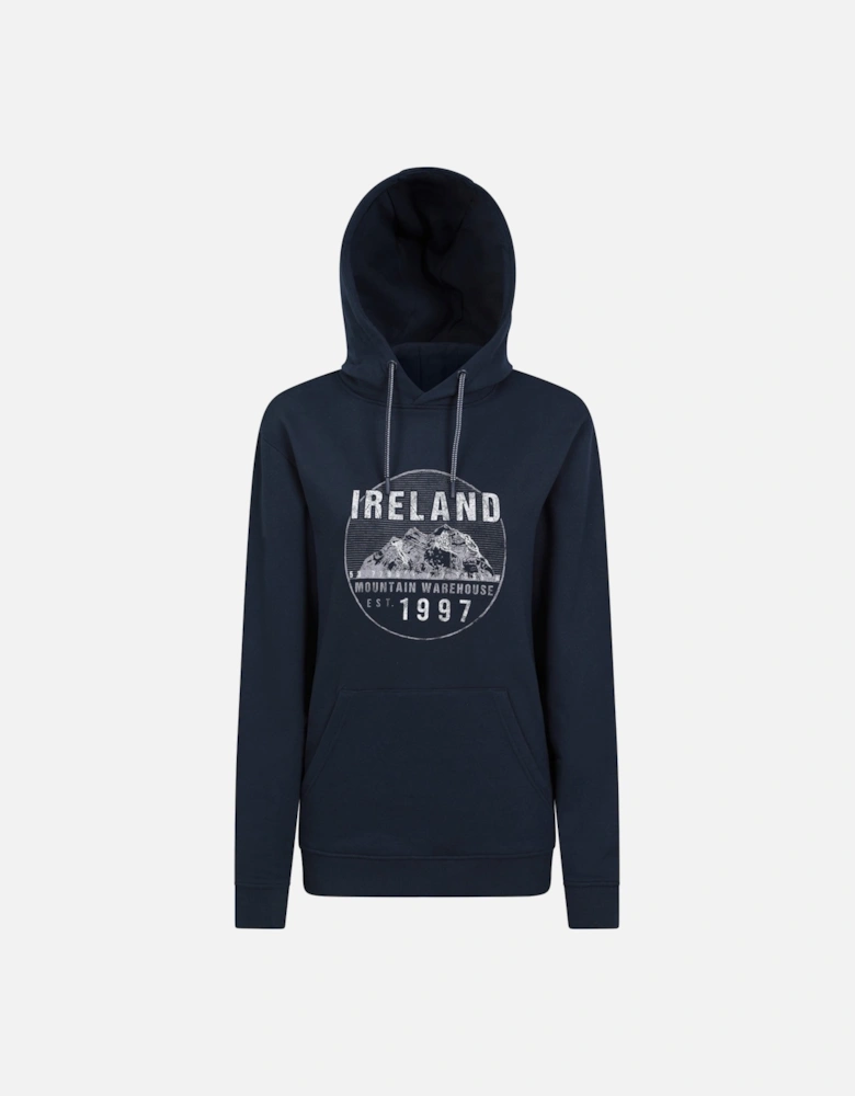 Womens/Ladies Ireland Circle Overhead Hoodie