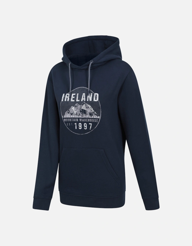 Womens/Ladies Ireland Circle Overhead Hoodie