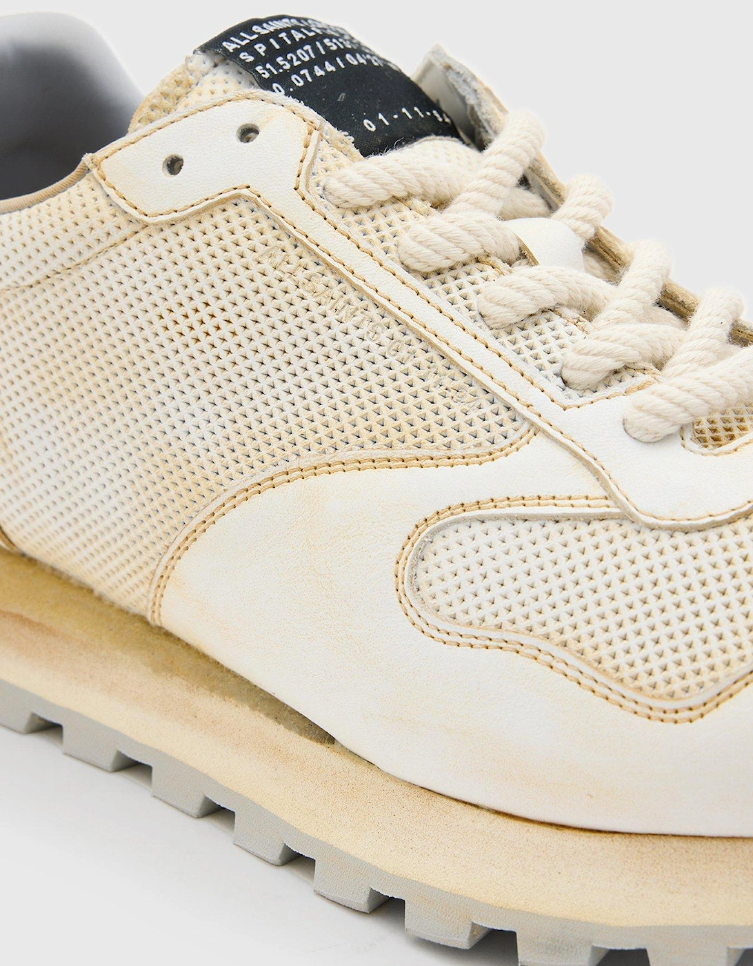 Rimini Leather Runner - Off White