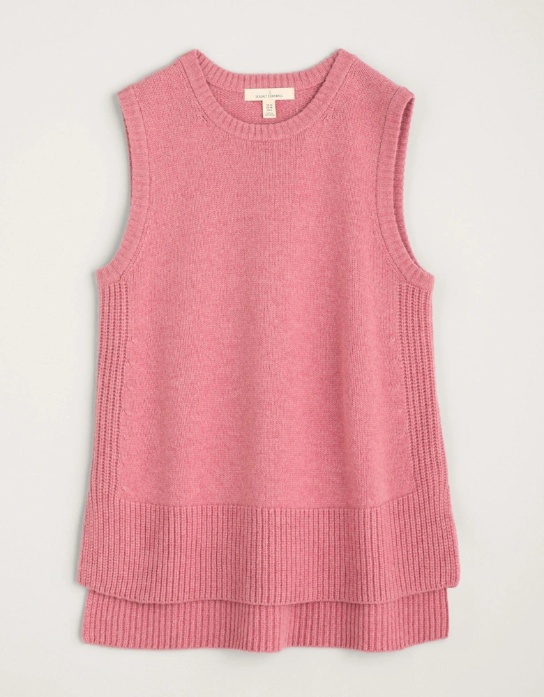 Coupling Vest Knit - Pink