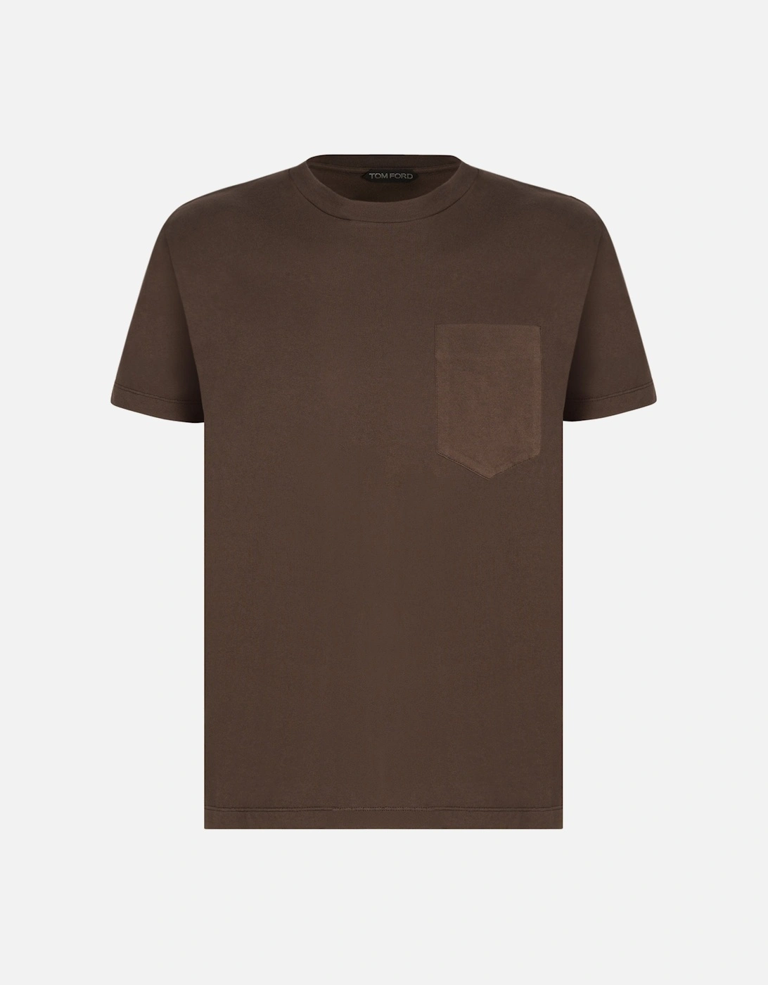 Pure 7 OZ Cotton T Shirt Brown, 3 of 2