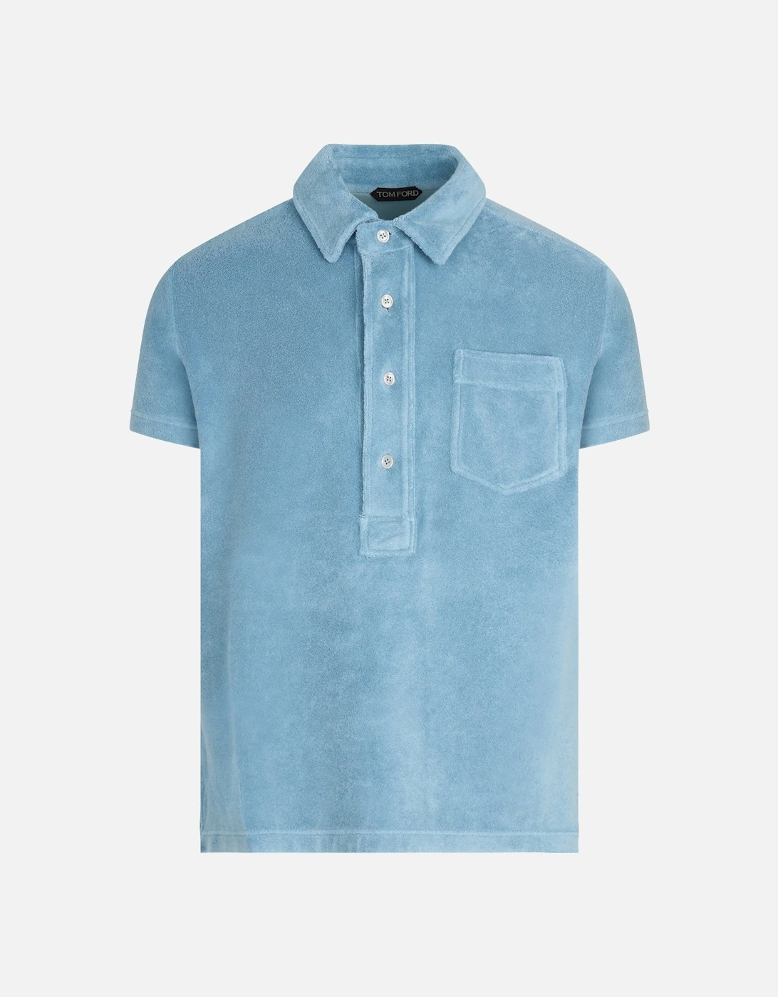 Luxury Towelling Polo Blue, 5 of 4