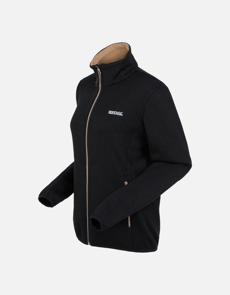 Womens/Ladies Newhill Marl Full Zip Fleece Jacket