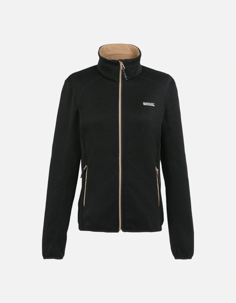 Womens/Ladies Newhill Marl Full Zip Fleece Jacket