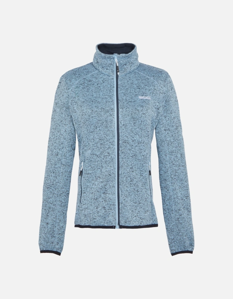 Womens/Ladies Newhill Marl Full Zip Fleece Jacket