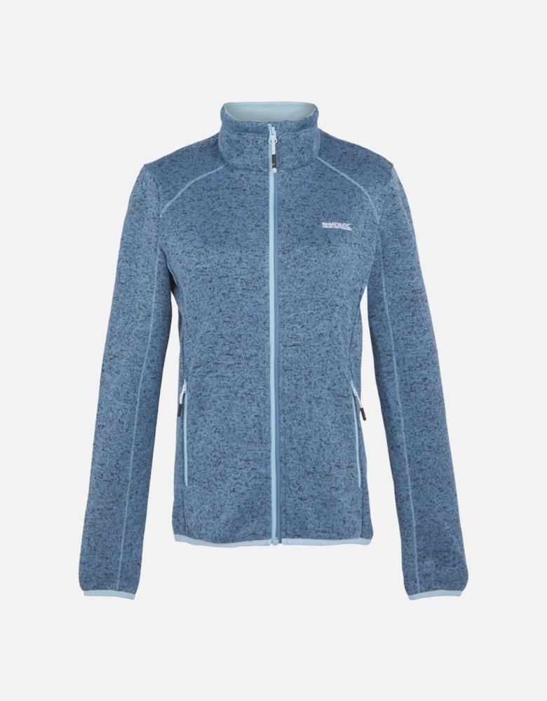 Womens/Ladies Newhill Marl Full Zip Fleece Jacket